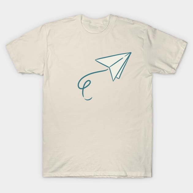 Paper Plane T-Shirt by Naara